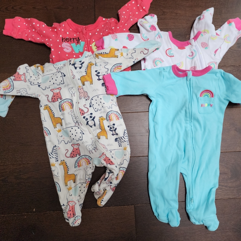 Koala Kids Multicolor Footies Set